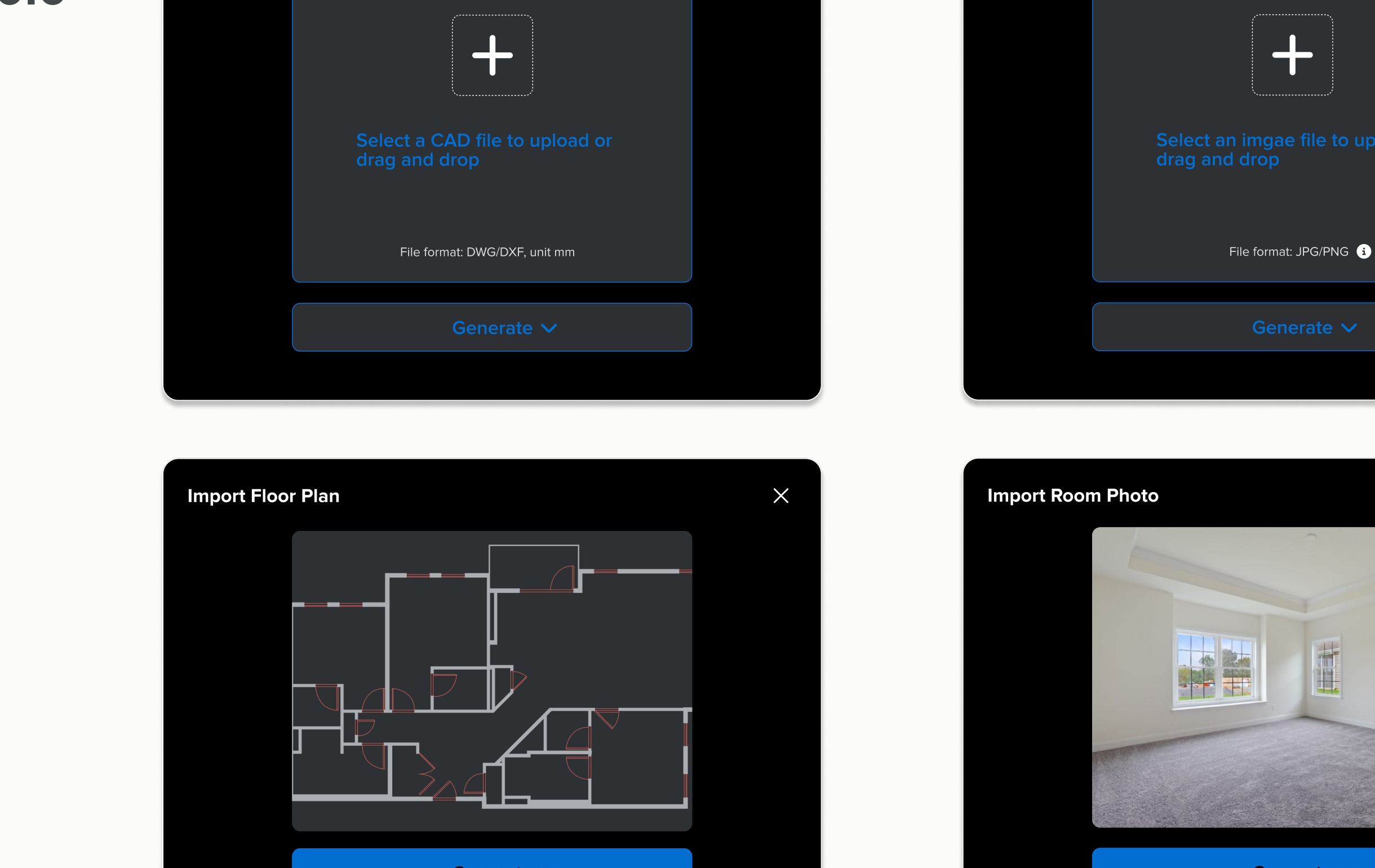 Import Floor Plan
