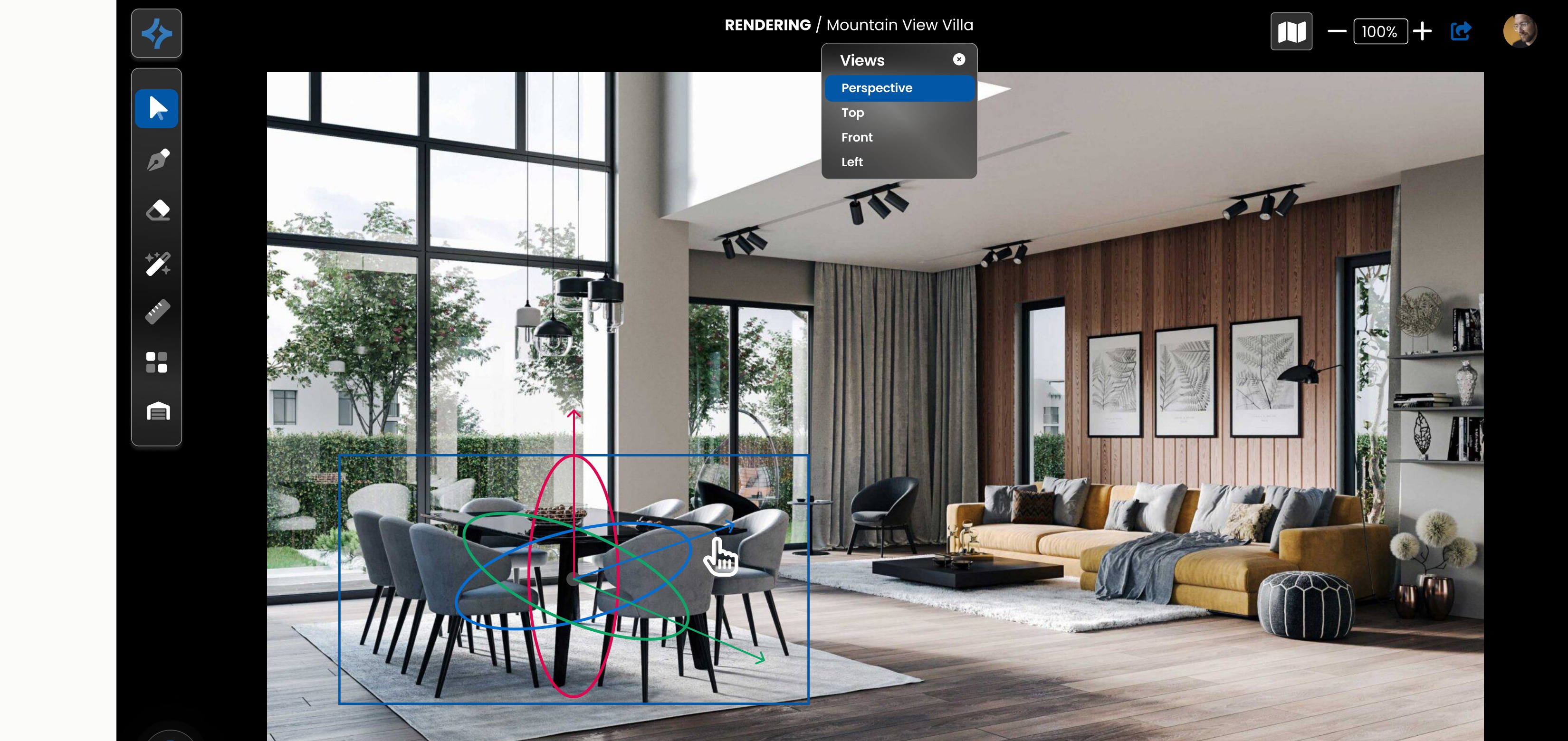 3D Rendering View